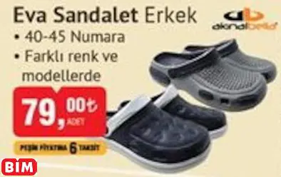 AKINALBELLA EVA SANDALET ERKEK AKINALBELLA EVA SANDALET ERKEK